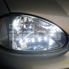 Leds brancos farol