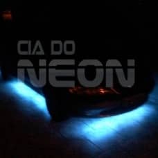 Neon externo azul