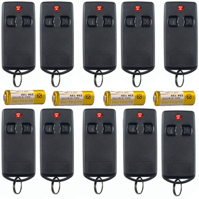 kit 4 Controle De Port�o Eletr�nico Alarme 2 Teclas Pilha 299mhz