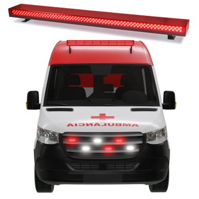 Kit ambul�ncia giroflex  6 estrobo 12v