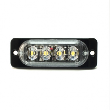 Sinaleira Lanterna bivolt 12v 24v Led SMD branca 0,8w