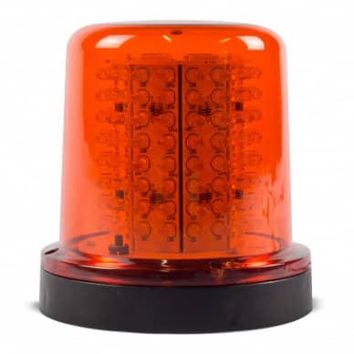 Giroled Giroflex redondo fixa��o por parafusos 128 leds 12vcc 24vcc �mbar