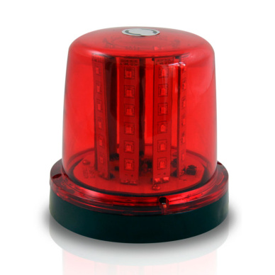 Giroled fixa��o parafuso vermelho 54 leds bivolt 12v 24v
