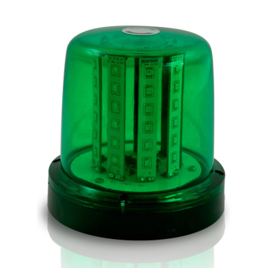 Giroled fixa��o parafuso verde 54 leds bivolt 12v 24v