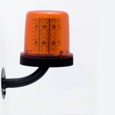 Giroled Giroflex redondo �mbar com suporte parede e 128 leds bivolt 110v 220v
