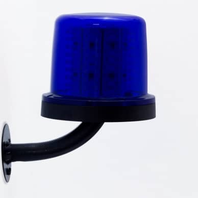Giroflex redondo com Suporte de Parede 64 LEDs Parafuso azul Bivolt 110v 220v