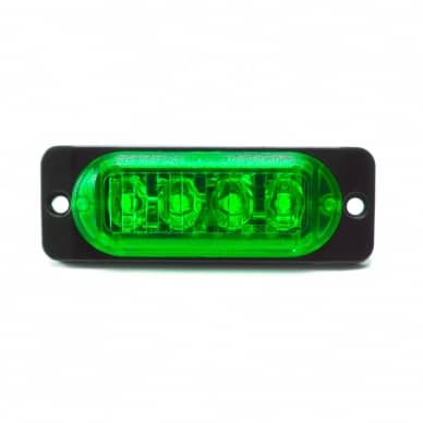 Sinaleira Lanterna Lateral bivolt 12v 24v Led SMD verde