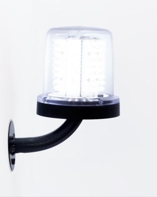 Giroflex redondo com Suporte de Parede 64 LEDs Parafuso branco Bivolt 110v 220v