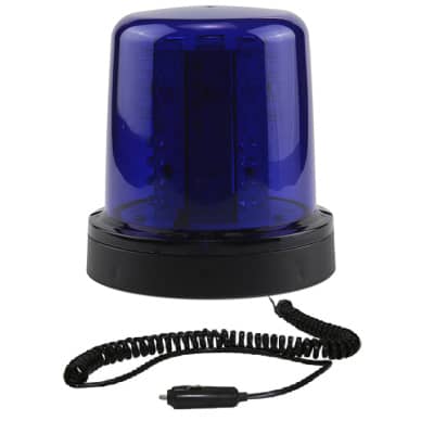 Giroled Giroflex redondo im� e plug 32 leds 12vcc azul