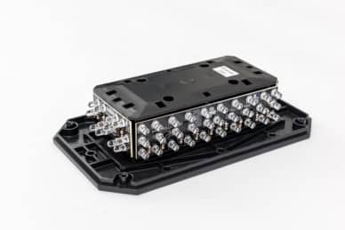 Reposi��o c�pula barra com base leds 4 lados voltagem12vcc 24vcc led branco