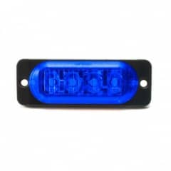 Sinaleira Lanterna bivolt 12v 24v Led SMD azul 0,8w