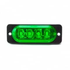 Sinaleira Lanterna bivolt 12v 24v Led SMD verde 0,8w