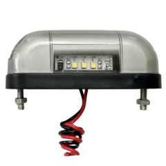 Lanterna Luz Placa Led Reboque Carretinha Carreta 12v 24v