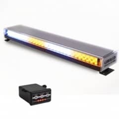 Giroled giroflex sinalizador barra 60cm 12v 24v bicolor