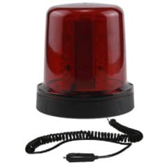 Giroled Giroflex redondo im� e plug 32 leds 12vcc vermelho