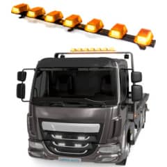 Giroflex 1.70mt 7 c�pulas 354 leds 12vcc 24vcc �mbar