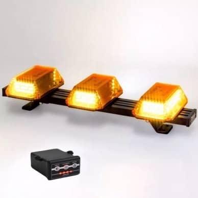 Giroled giroflex sinalizador barra 60cm c�pula 12v 24v �mbar