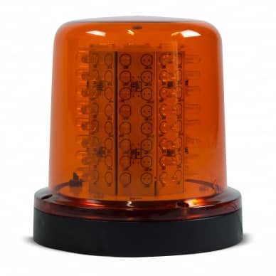 Giroled Giroflex redondo fixa��o por parafusos 64 leds 12vcc 24vcc �mbar
